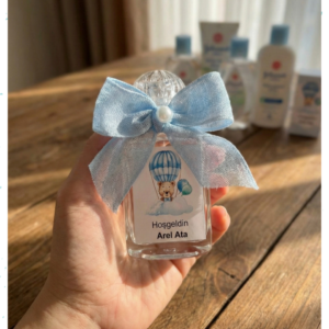 Minik bebeğiniz İçin Masalsı Bir Karşılama Kolonya Şişesi✨