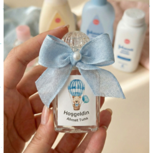 Minik bebeğiniz İçin Masalsı Bir Karşılama Kolonya Şişesi✨